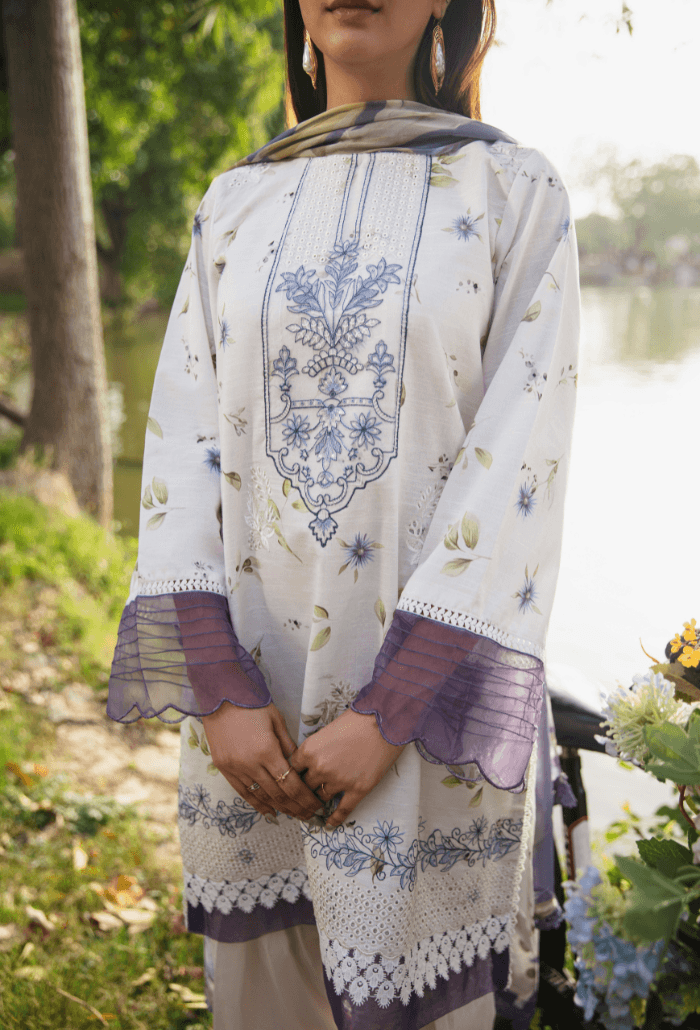 Hum Dum | Summer Breeze 25 | D03 by Maria Faisal - Registered Vendor of : Hum Dum - type : Ladies Clothes - 100% original wedding dresses