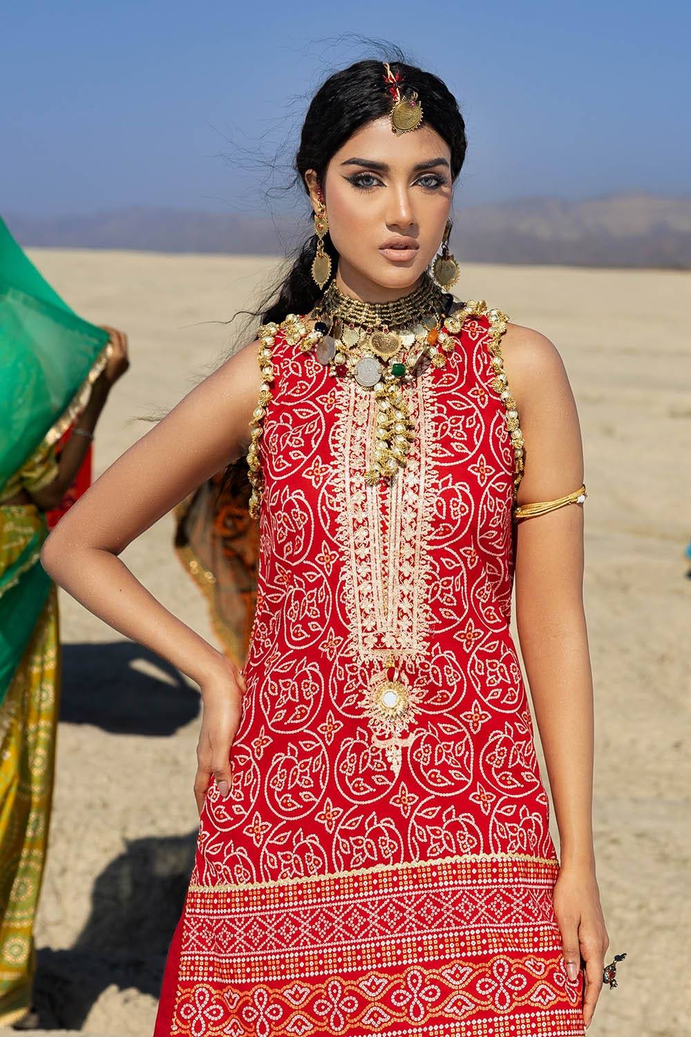 Gul Ahmed | Chunri Lawn 25 | TL-52031 by Maria Faisal - Registered Vendor of : Gul Ahmed - type : Ladies Clothes - 100% original wedding dresses