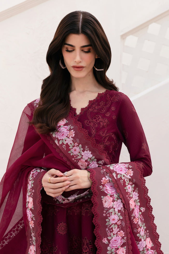Baroque | Eid Lawn 26 | EL-D05 - Luxury Dress - available at Maria Faisal in UK and USA.