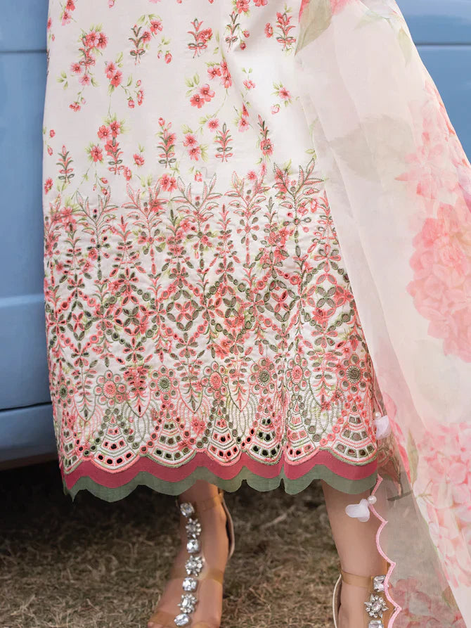 Faiza Faisal | Maya Luxury Lawn | Sandra - Maria Faisal