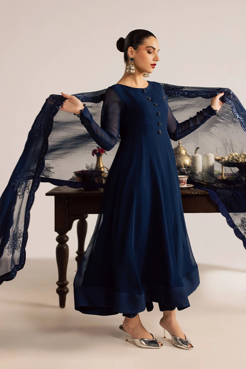 Vanya | Dastaan Formals | CF-004 - Formal Dress - available at Maria Faisal in UK and USA.