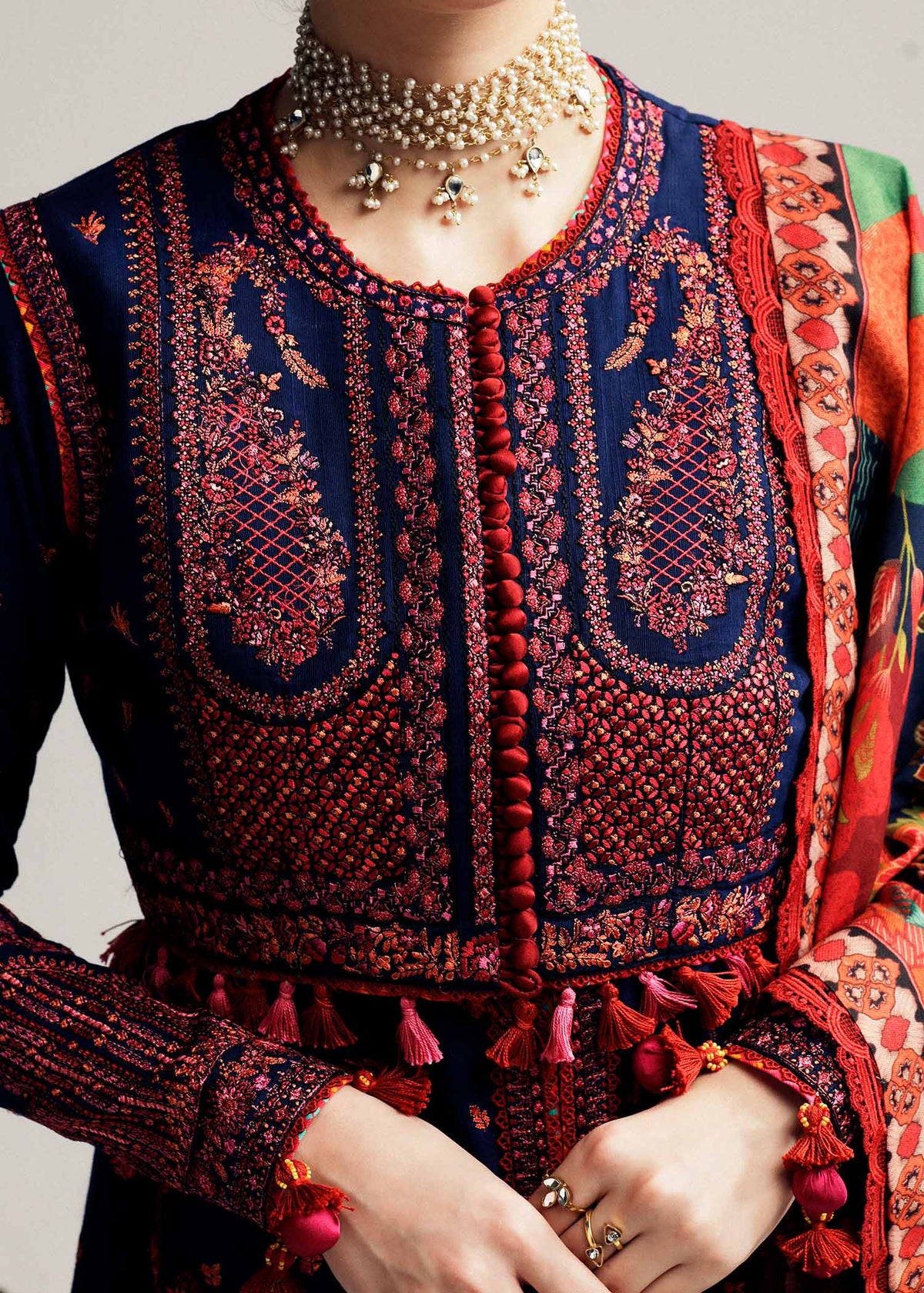 Hussain Rehar | Winter Shawl Khaddar 23 | Raat