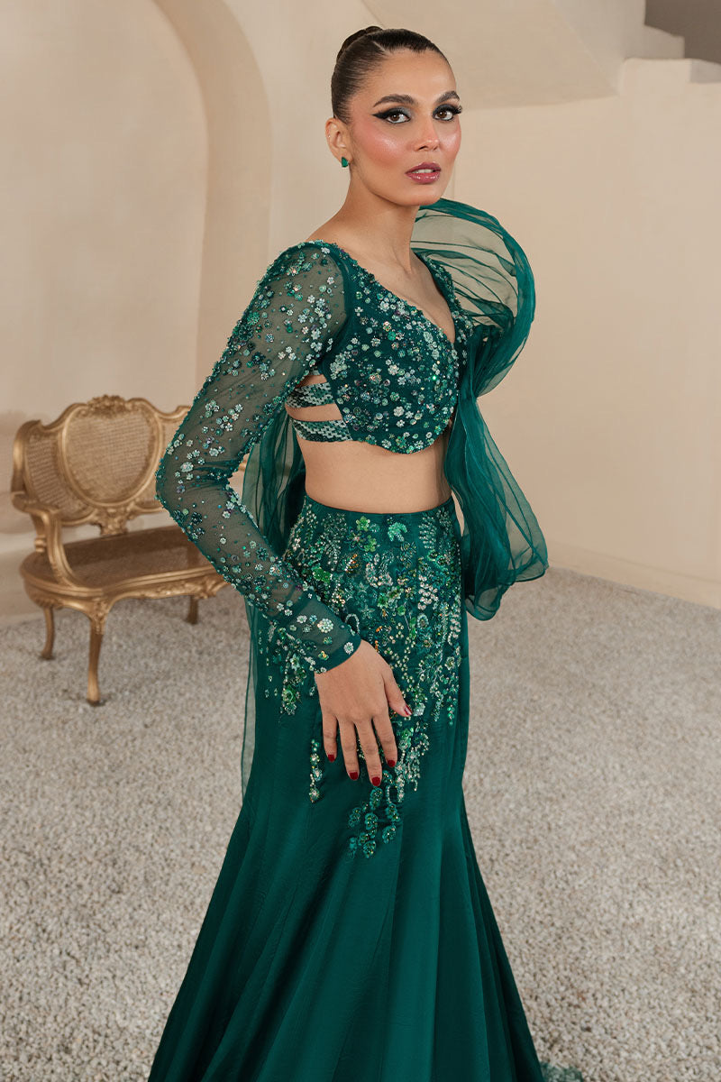 Khakaa | Serie Luxuriante 25 | Meraki Mystique - Ladies Clothes - Maria Faisal