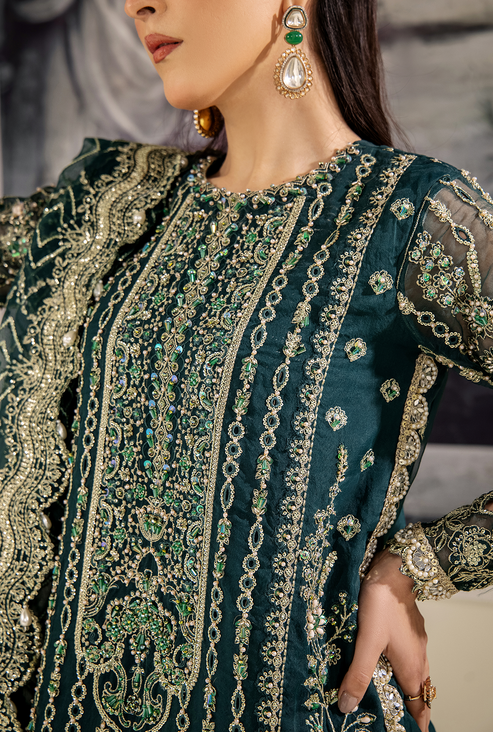 Saad Shaikh | Celestia Wedding Formals 26 | AMORE - Wedding Dress - available at Maria Faisal in UK and USA.