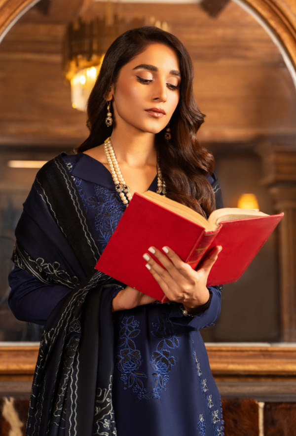Humdum | Aaima 25 | D07 - Ladies Clothes - Maria Faisal