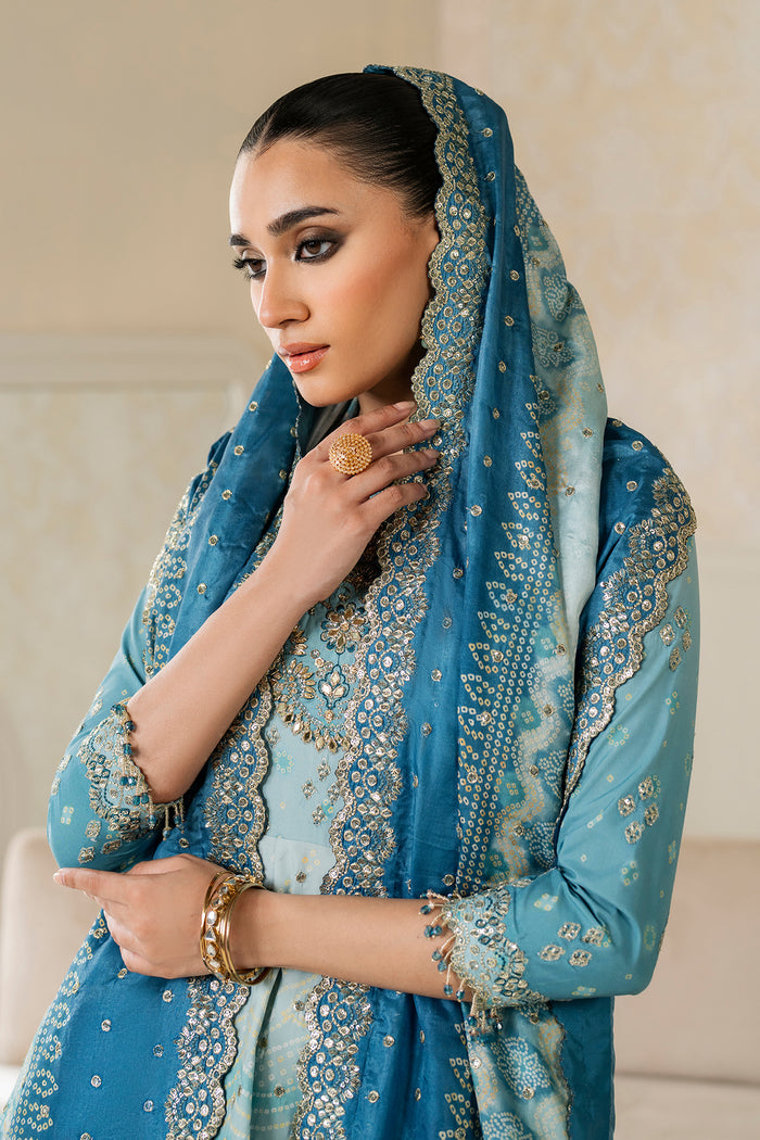 Baroque | Luxury Pret Formals | UF-4162 - Formal Dress - available at Maria Faisal in UK and USA.