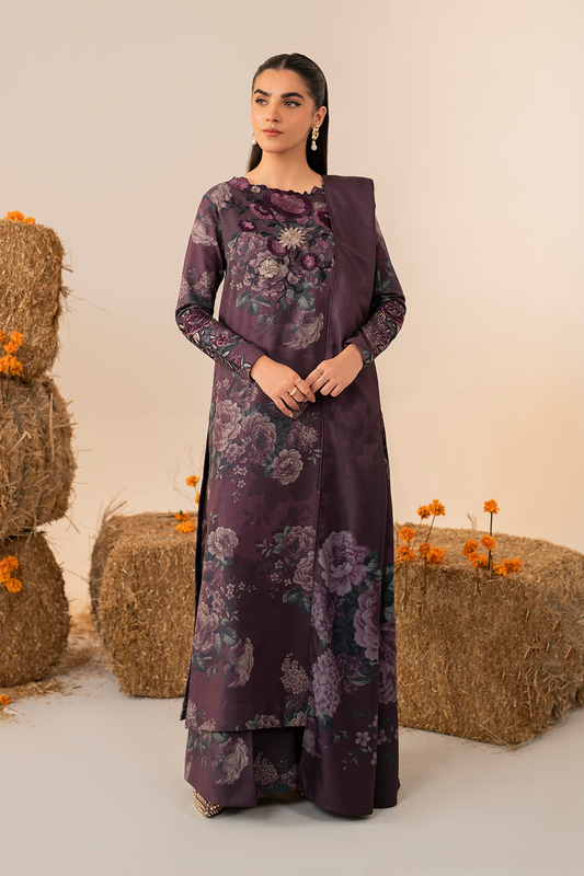 Iznik | Exclusive Winter | UE-354 - Ladies Clothes - Maria Faisal