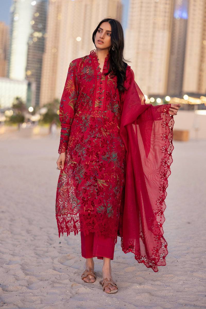 Rangrasiya | Carnation Summer Edit 25 | Scarlet by Maria Faisal - Registered Vendor of : Rangrasiya - type : Ladies Clothes - 100% original wedding dresses