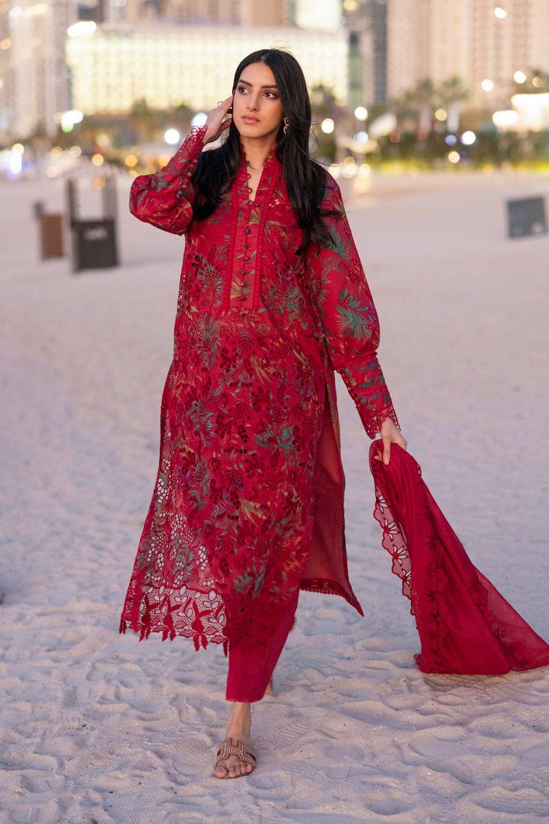 Rangrasiya | Carnation Summer Edit 25 | Scarlet by Maria Faisal - Registered Vendor of : Rangrasiya - type : Ladies Clothes - 100% original wedding dresses