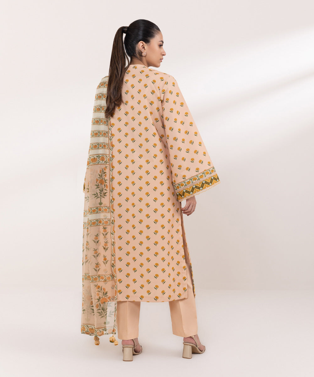 Sapphire | Intermix 2024 | Cambric Suit S-06 - Designer Dress with Intricate embroidery and embellishments. Shop elegent wedding dress at Maria Faisal.