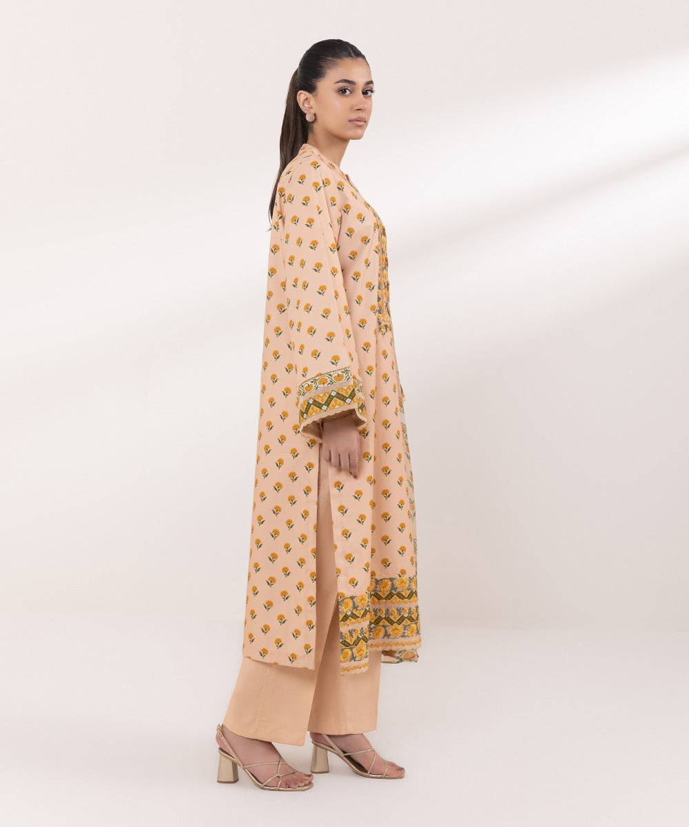 Sapphire | Intermix 2024 | Cambric Suit S-06 - Designer Dress with Intricate embroidery and embellishments. Shop elegent wedding dress at Maria Faisal.