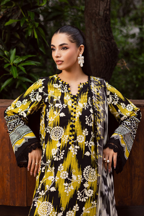 Nureh | Signature Printed Linen | SP-168 - Ladies Clothes - Maria Faisal
