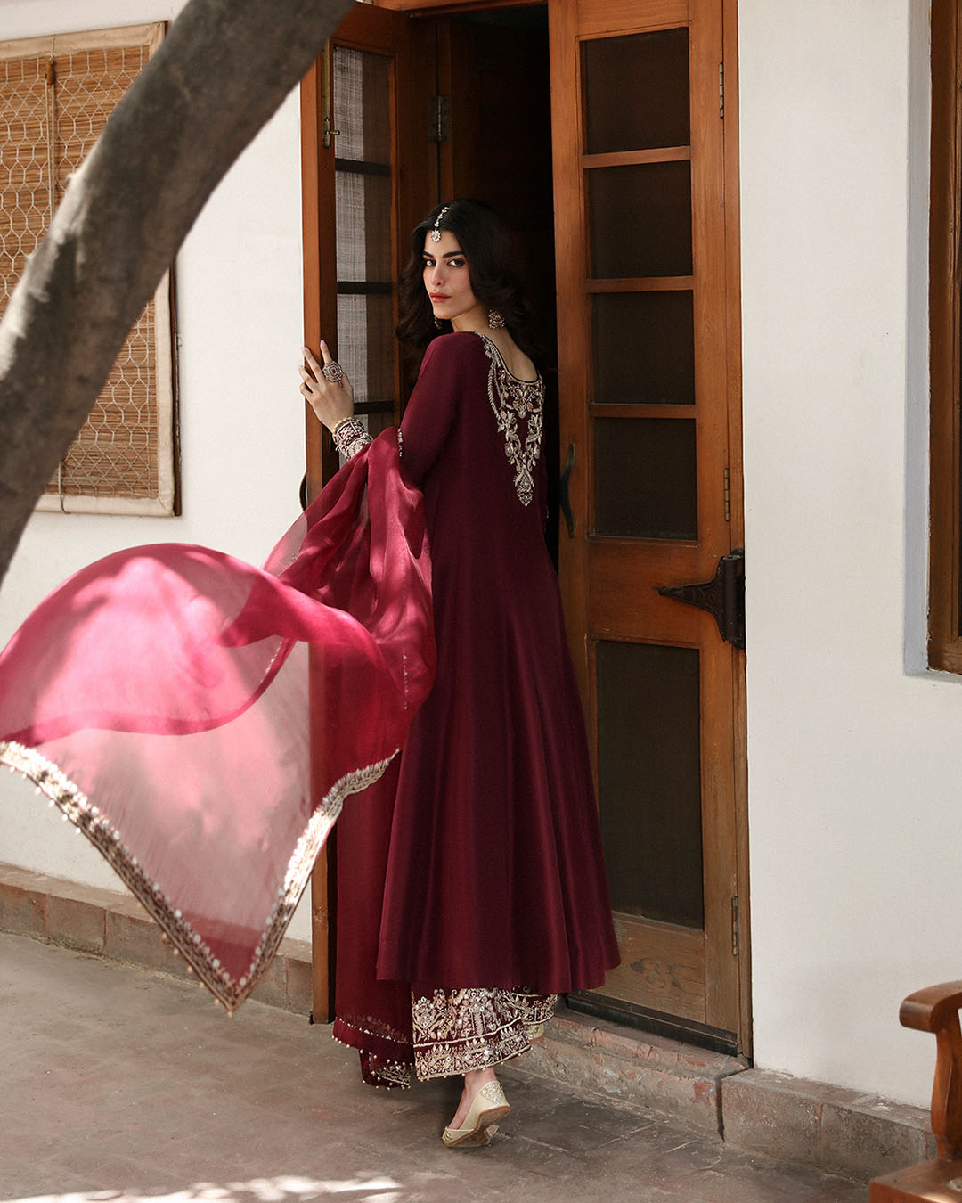 Faiza Saqlain | Mehermah Luxe Formals | Norine - Wedding Dress - Maria Faisal