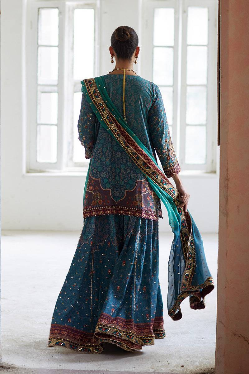 Mina Hassan | Formal Dholki Collection | Leela by Maria Faisal - Registered Vendor of : Mina Hassan - type : Ladies Clothes - 100% original wedding dresses