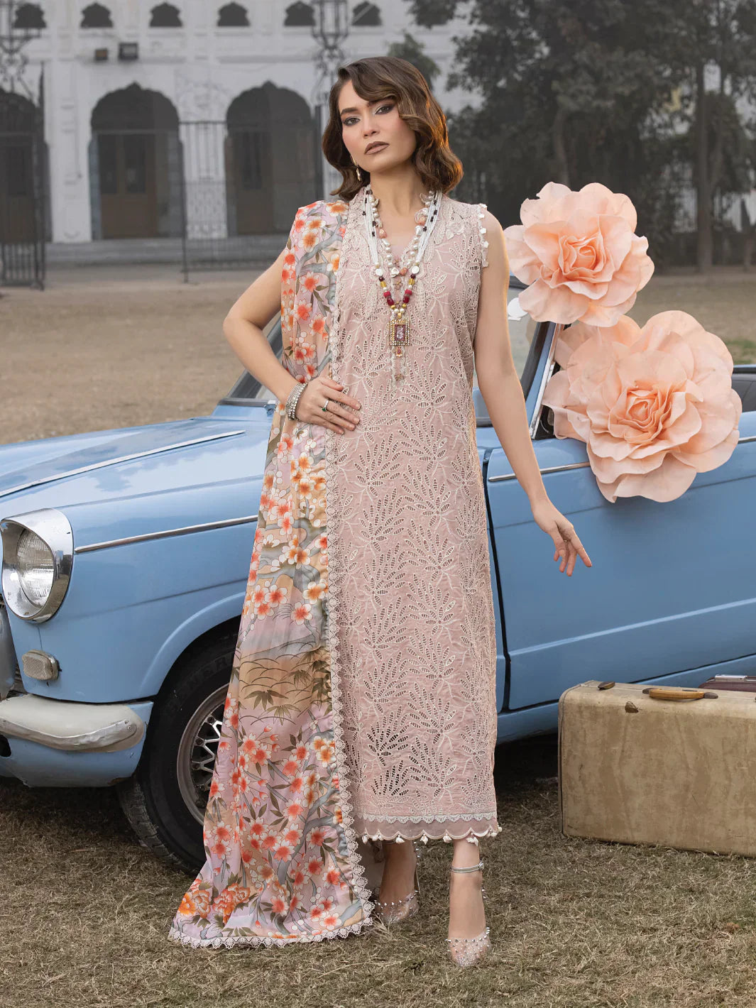 Faiza Faisal | Maya Luxury Lawn | Amirah - Maria Faisal