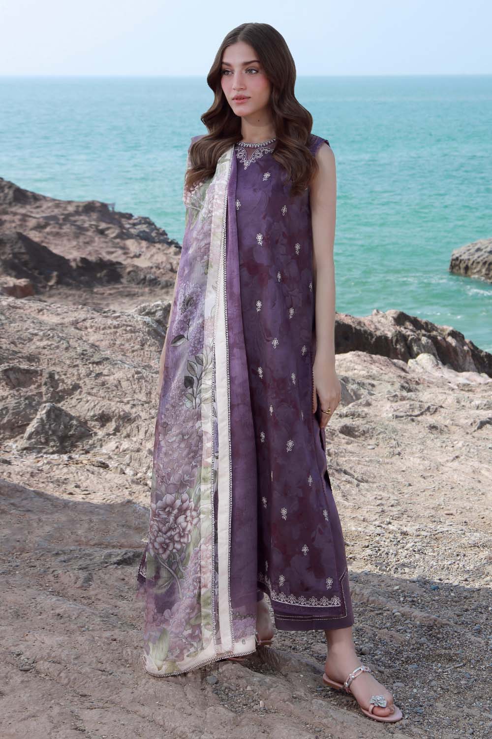 Seran | Afsanah Lawn 25 | MYRA by Maria Faisal - Registered Vendor of : Seran - type : Ladies Clothes - 100% original wedding dresses