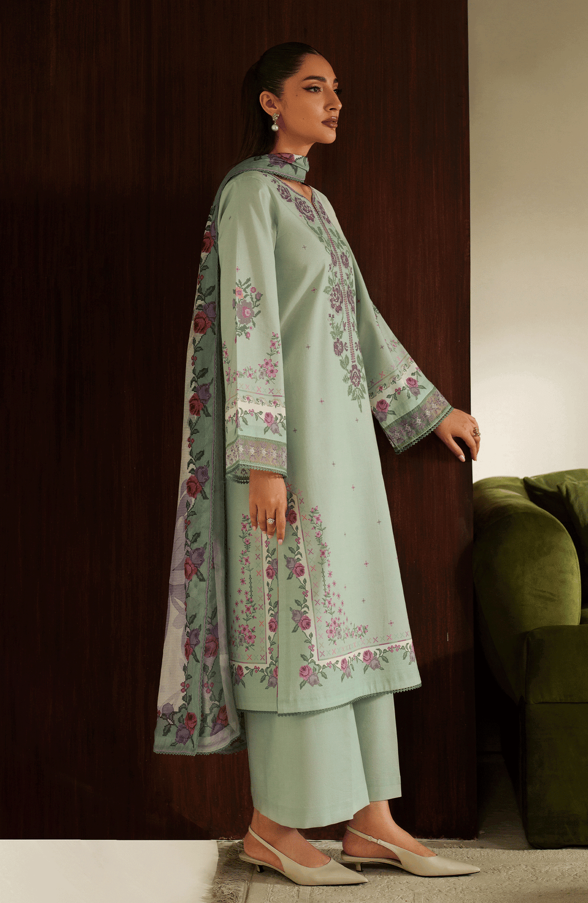 Seran | Ilara Cambric | AVELINE - Ladies Clothes - Maria Faisal