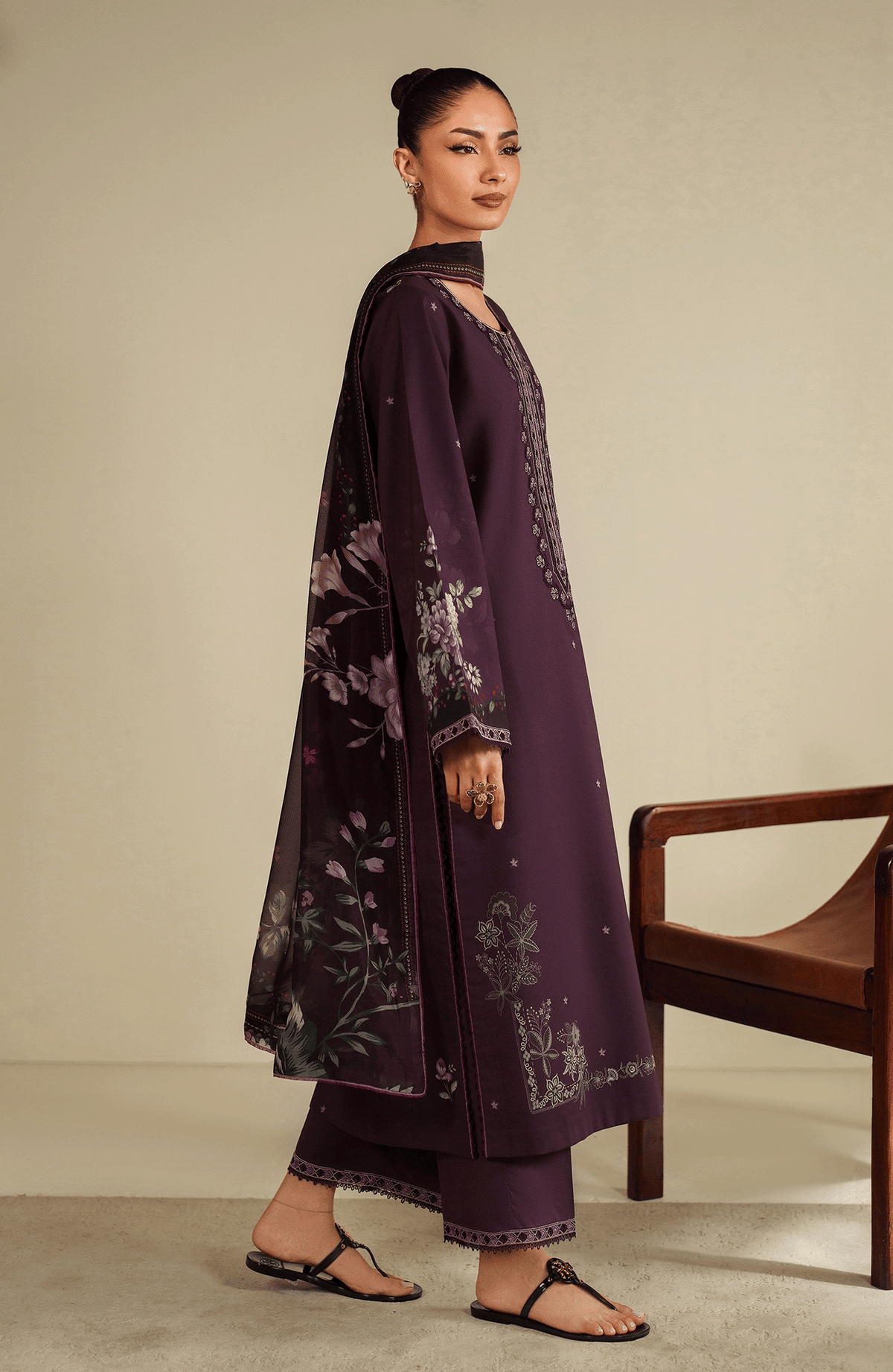 Seran | Ilara Cambric | PLUMORA - Ladies Clothes - Maria Faisal