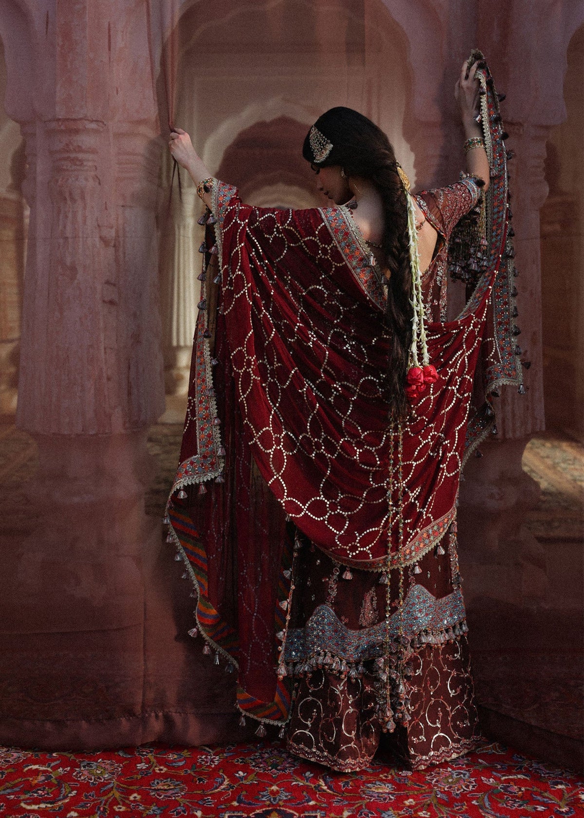 Hussain Rehar | Festive Eid Collection 26 | Apsara - Formal Dress - available at Maria Faisal in UK and USA.