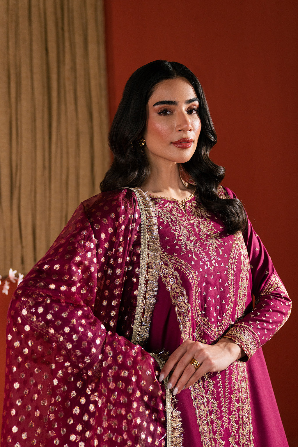 Neeshay | Raw Silk | RTW-RS-01 - Ladies Clothes - Maria Faisal