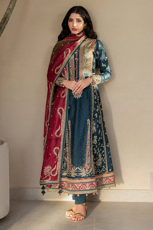 Jazmin | Shahkaar Luxury Lawn 25 | SL25-D3 by Maria Faisal - Registered Vendor of : Jazmin - type : Ladies Clothes - 100% original wedding dresses