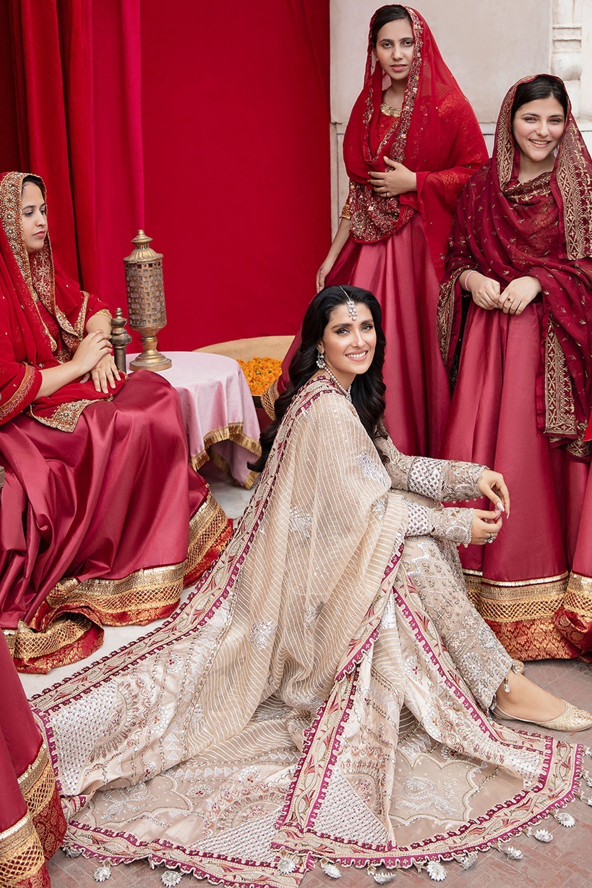 Nureh | Jhoomro Wedding Formals | Jaipur - Wedding Dress - Maria Faisal
