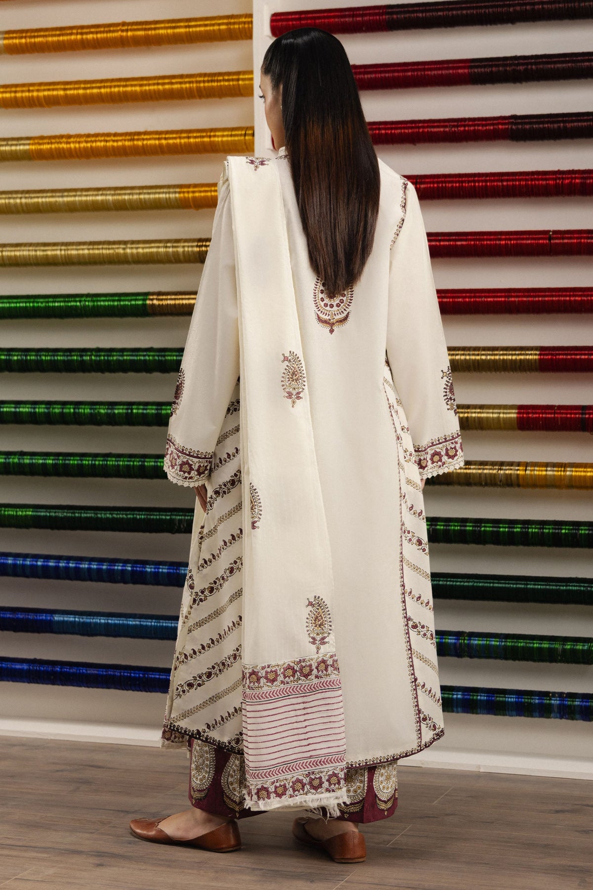ZaraShahJahan | SS26 | Rangrez - Festive Dress - available at Maria Faisal in UK and USA