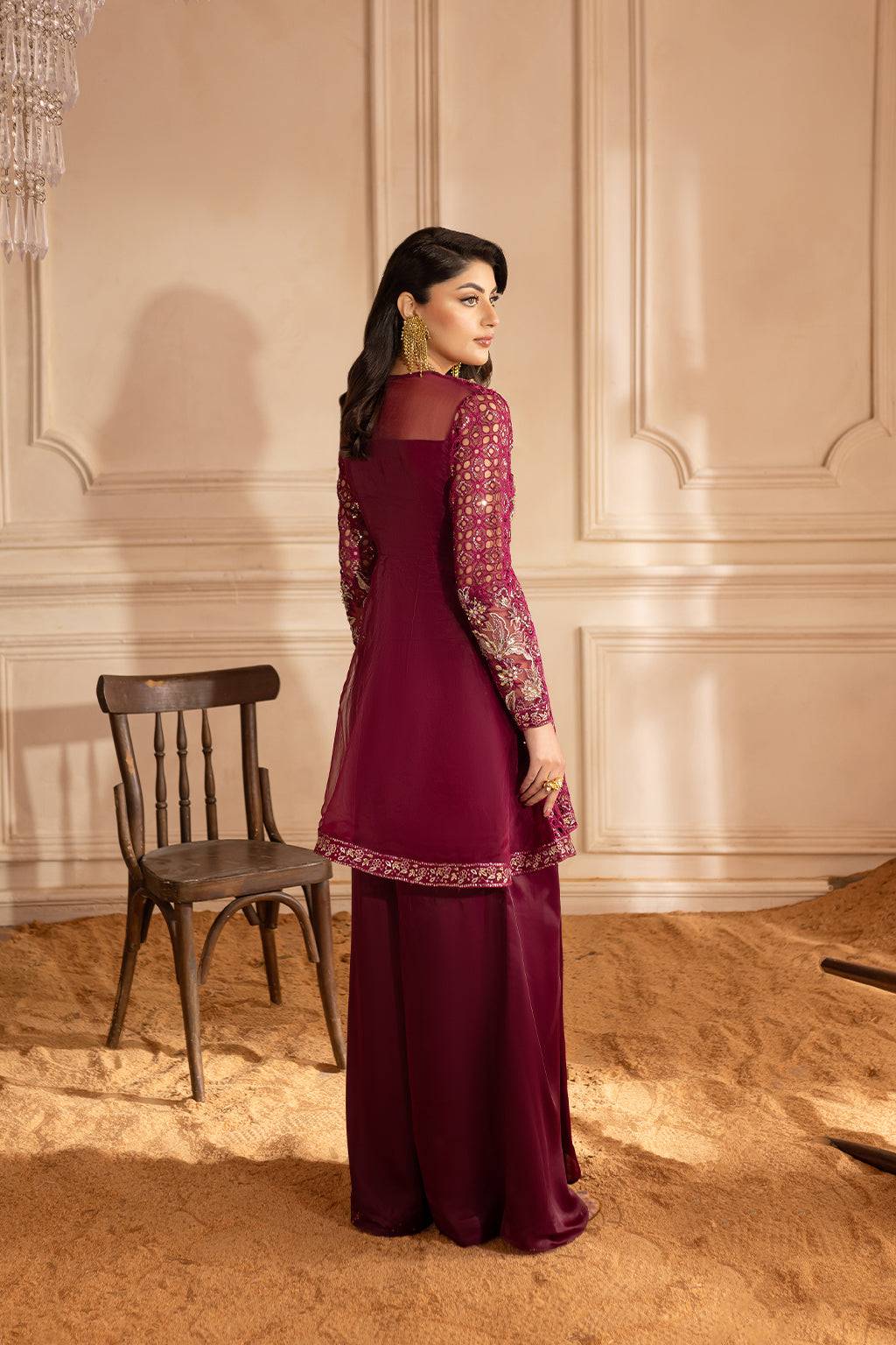 Vanya | Marlene Formals | ML-09 by Maria Faisal - Registered Vendor of : Vanya - type : Ladies Clothes - 100% original wedding dresses