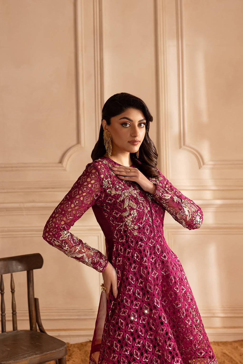 Vanya | Marlene Formals | ML-09 by Maria Faisal - Registered Vendor of : Vanya - type : Ladies Clothes - 100% original wedding dresses
