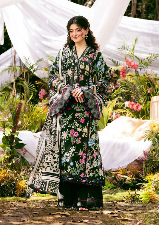 Elaf Premium | Prints 25 | EPS-8B ELAROSE by Maria Faisal - Registered Vendor of : Elaf Premium - type : Ladies Clothes - 100% original wedding dresses