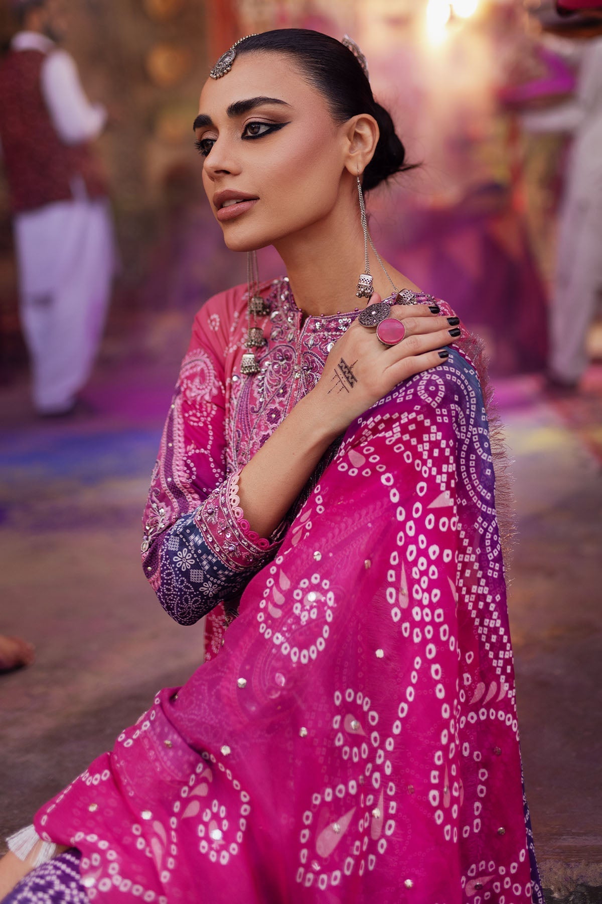Nureh | Bazaar Lawn | NS-131 - Ladies Clothes - Maria Faisal