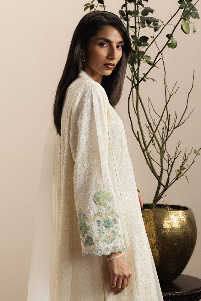 Zara Shahjahan | Festive 26 | Gulshaam - Luxury Dress - available at Maria Faisal in UK and USA.
