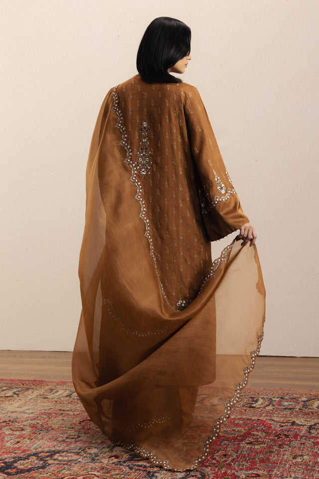 Zara Shahjahan | Festive 26 | Munawwar - Luxury Dress - available at Maria Faisal in UK and USA.