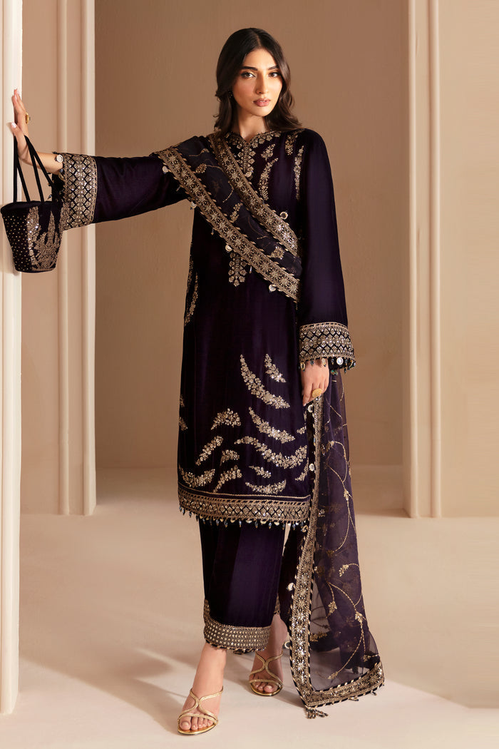 Jazmin | Velvet Edit 24 | VF-2026 - Ladies Clothes - Maria Faisal