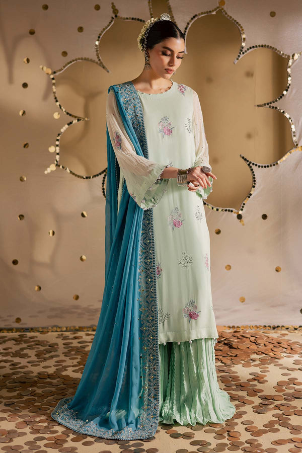 Nureh | Mukeshkari Luxe | MK-13 - Ladies Clothes - Maria Faisal
