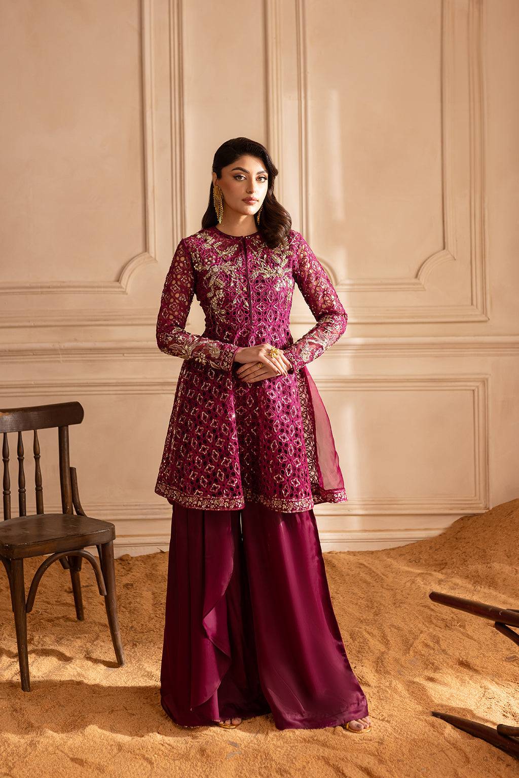 Vanya | Marlene Formals | ML-09 by Maria Faisal - Registered Vendor of : Vanya - type : Ladies Clothes - 100% original wedding dresses