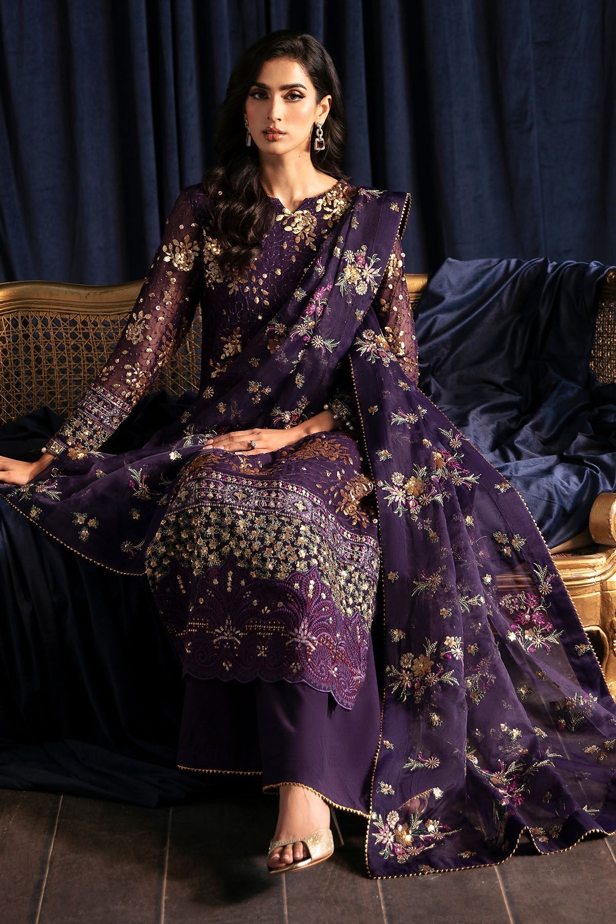 Nureh | Elanora Formal 24 | NEL-45 - Ladies Clothes - Maria Faisal