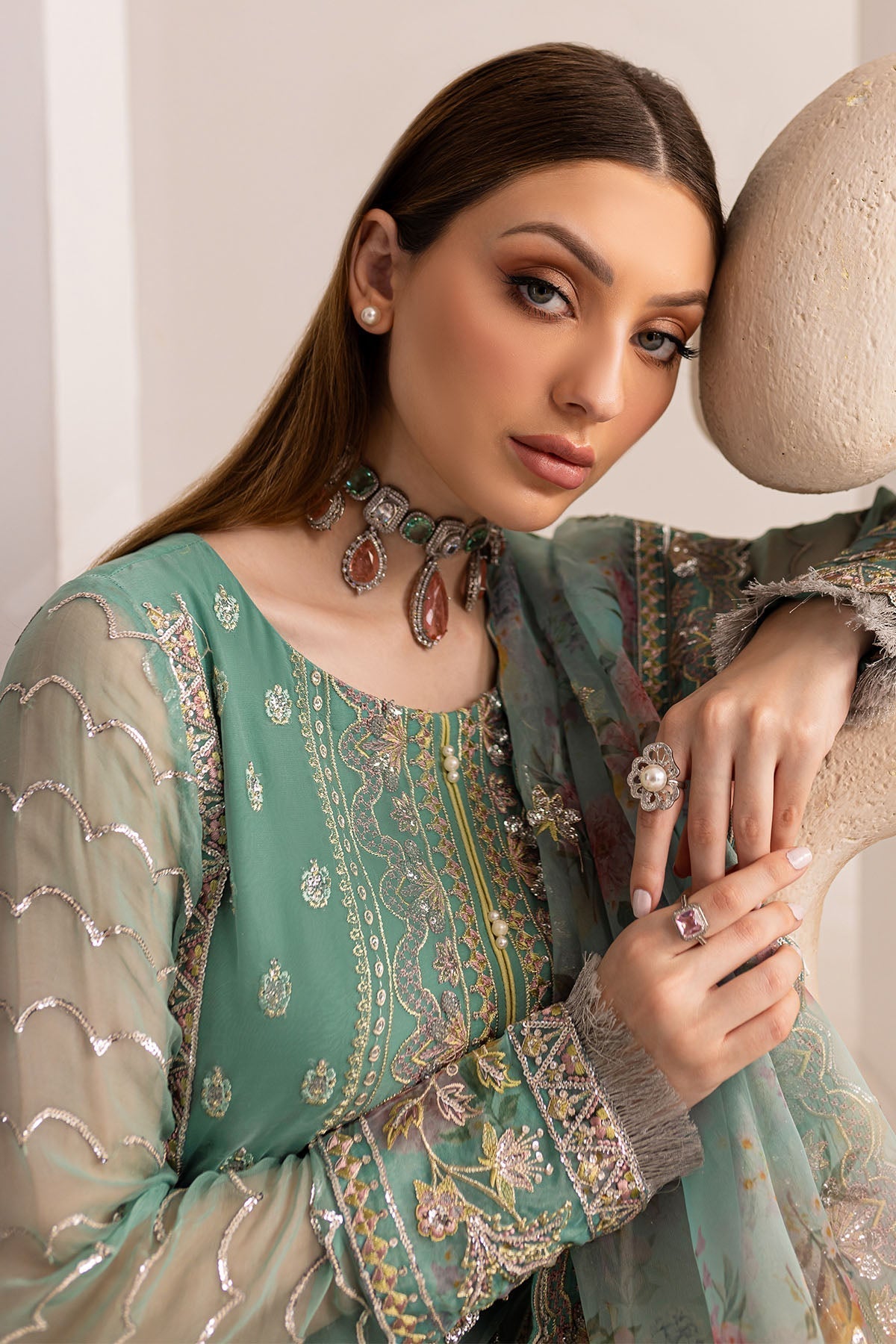 Nureh | Fancy Formals | NP-513 - Ladies Clothes - Maria Faisal