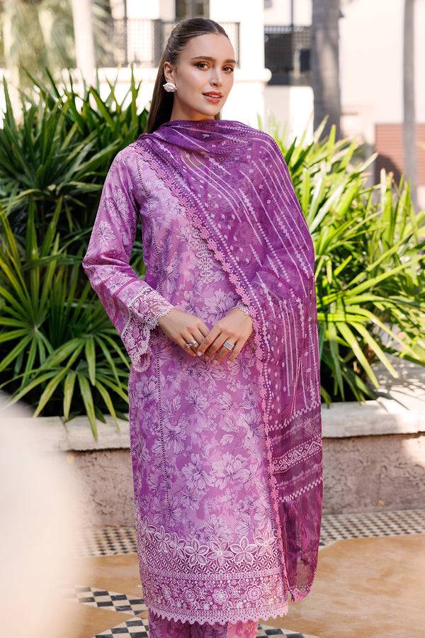 Farasha | Printed Essentials | Lavender Rush by Maria Faisal - Registered Vendor of : Farasha - type : Ladies Clothes - 100% original wedding dresses