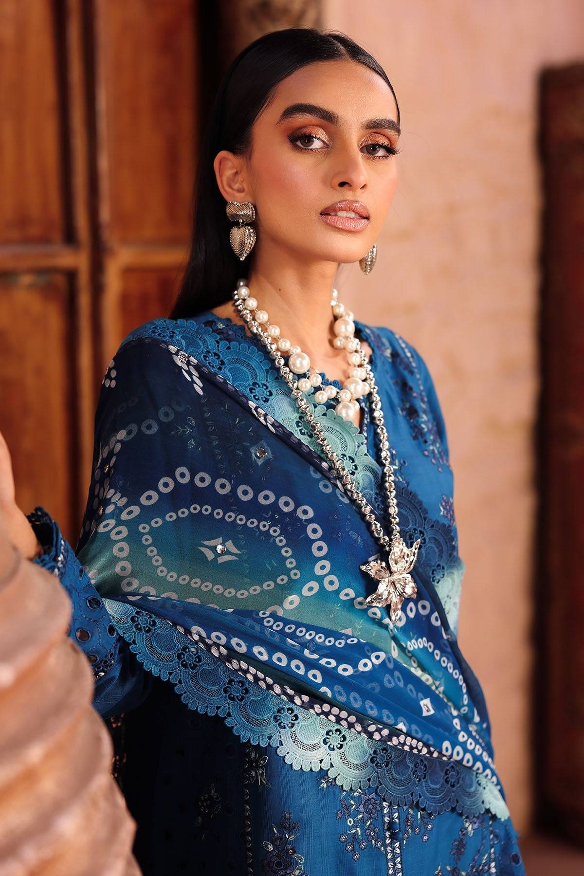 Nureh | Bazaar Lawn | NE-160 by Maria Faisal - Registered Vendor of : Nureh - type : Ladies Clothes - 100% original wedding dresses
