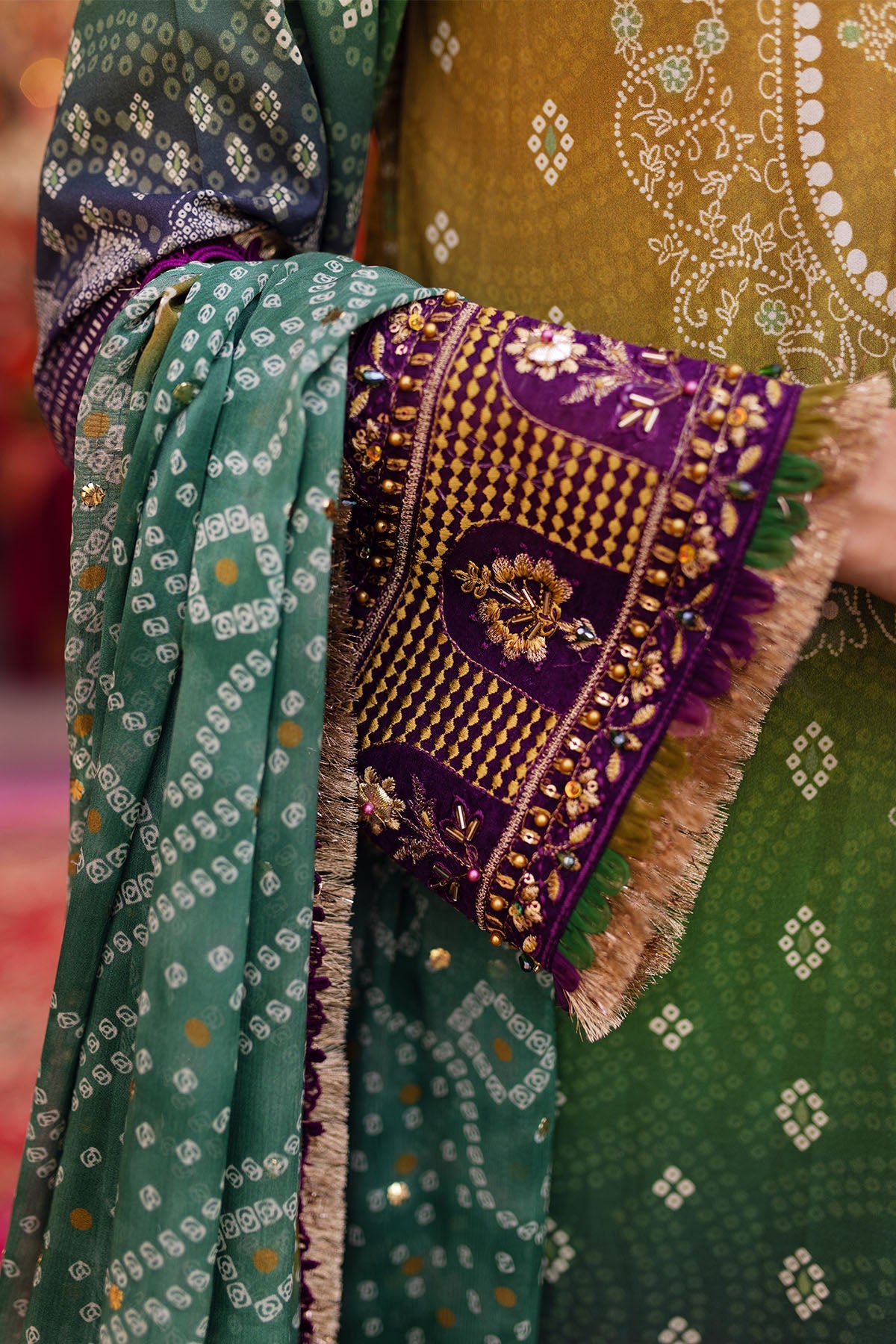 Nureh | Bazaar Lawn | NS-132 - Ladies Clothes - Maria Faisal