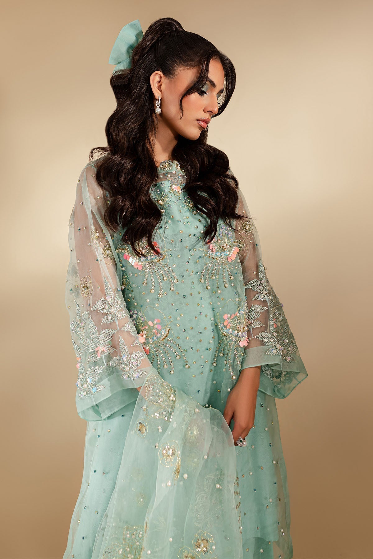 Nureh | Tiny Twinkles | TWINKLE - Wedding Dress - Maria Faisal