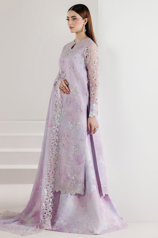 Farasha | Formals 26 | Lilac Enchant - Formal Dress - available at Maria Faisal in UK and USA.