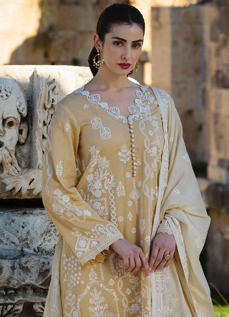 Image | Lawnkari 25 | Ebru by Maria Faisal - Registered Vendor of : Image - type : Ladies Clothes - 100% original wedding dresses
