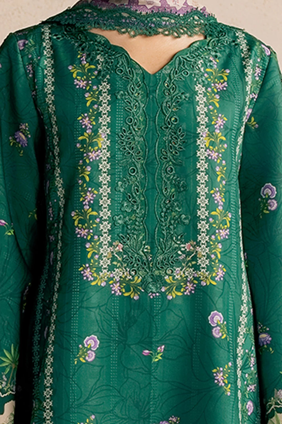 Vanya | Post Crds of July | SM-030 - Luxury Dress - available at Maria Faisal in UK and USA.