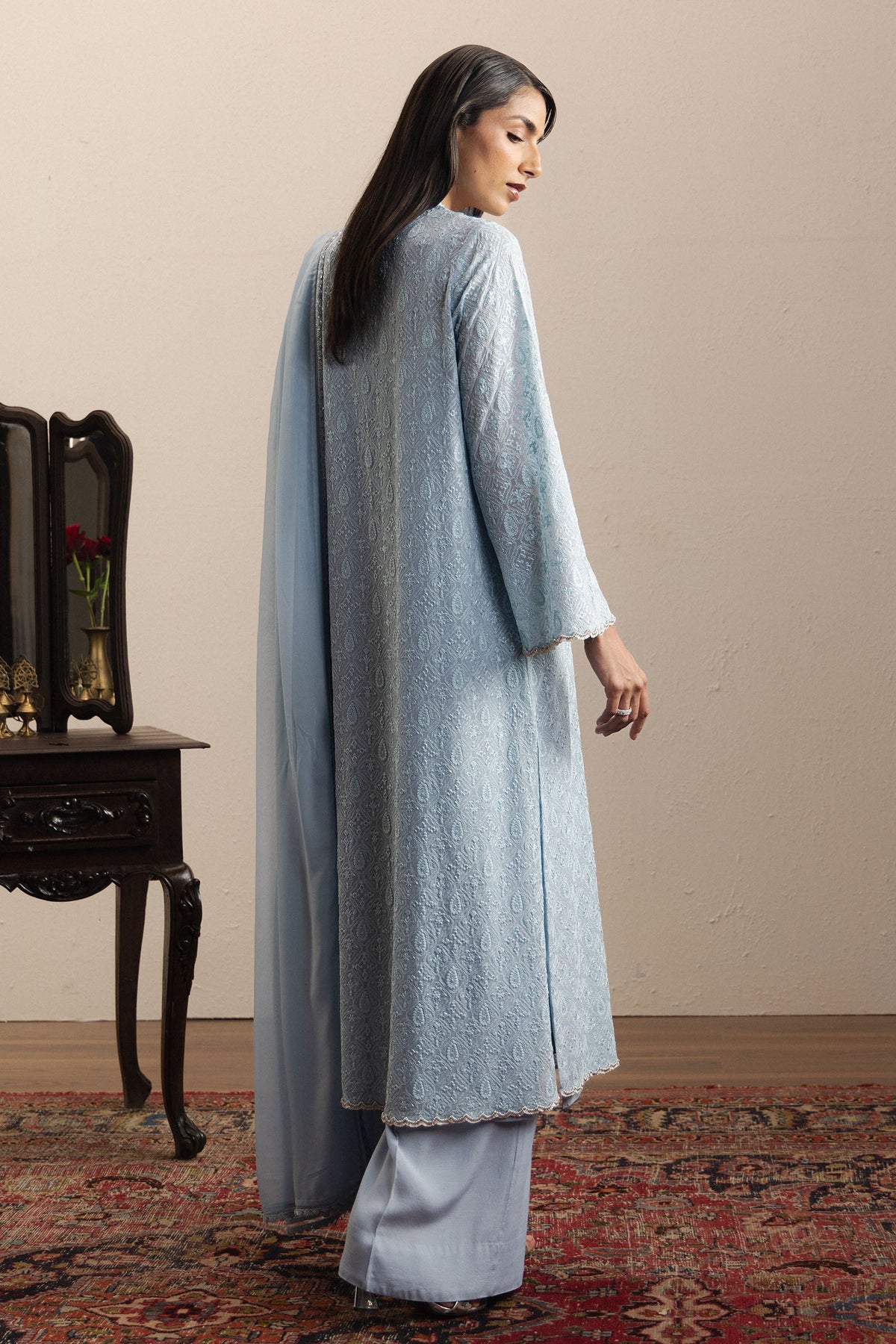 ZaraShahJahan | SS26 | Nayla - Festive Dress - available at Maria Faisal in UK and USA
