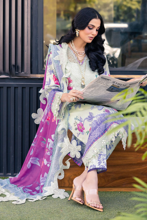 Nureh | Glam Girl Lawn | GL-07 - Waniyas