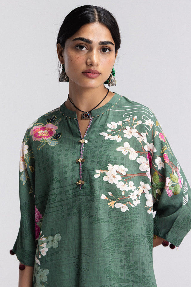 Zara ShahJahan | Coco Prints Winter 26 | Hana-2B - Luxury Dress - available at Maria Faisal in UK and USA.