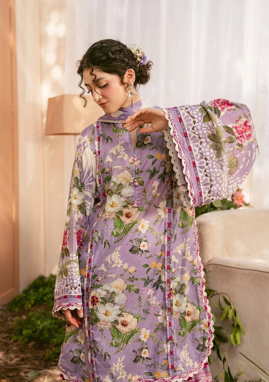 Elaf Premium | Prints 25 | EPS-5B LILABELLE by Maria Faisal - Registered Vendor of : Elaf Premium - type : Ladies Clothes - 100% original wedding dresses