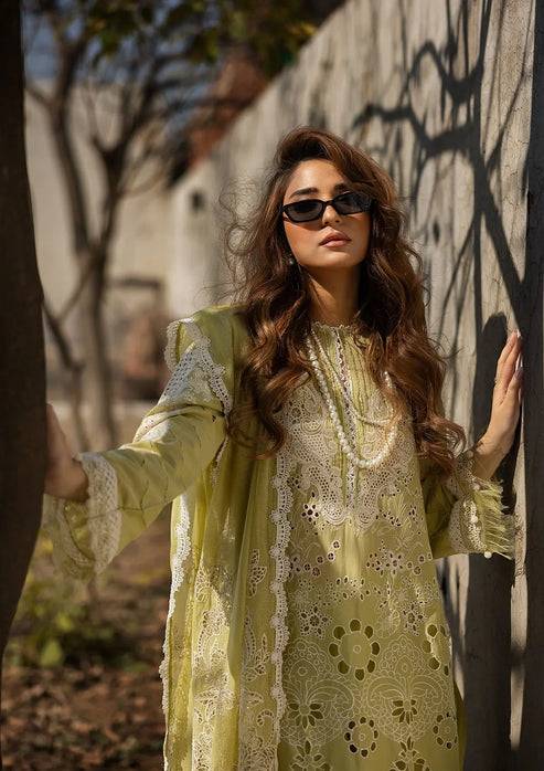 Kahf Premium | Luxury Lawn 25 | KLR-08 Amelia by Maria Faisal - Registered Vendor of : Kahf Premium - type : Ladies Clothes - 100% original wedding dresses